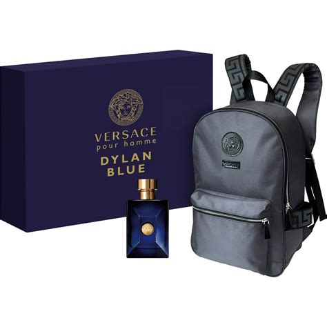 versace dylan blue gift set backpack|dylan blue perfume price.